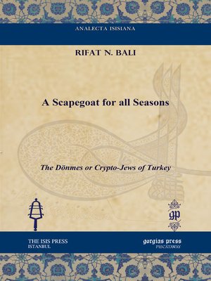 cover image of A Scapegoat for all Seasons